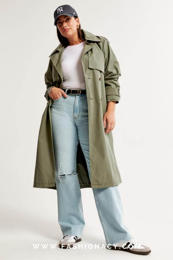 Distressed Denim Outfit Winter