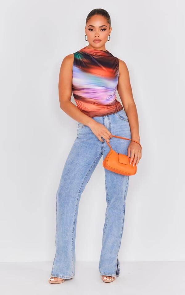 Jersey Top Outfit Aesthetic