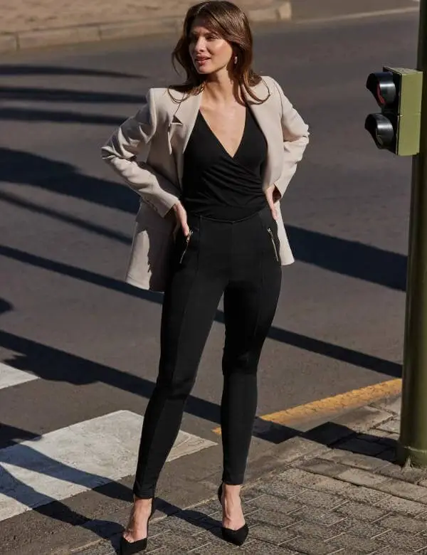 Leggings Outfit Spring