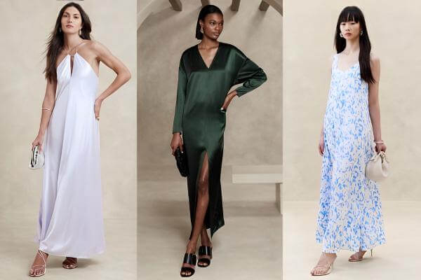 Long Silk Dresses