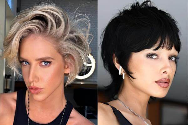 Messy Short Hairstyles