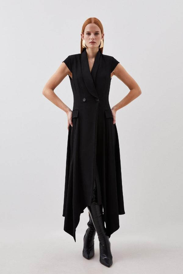 Tuxedo Dress Women