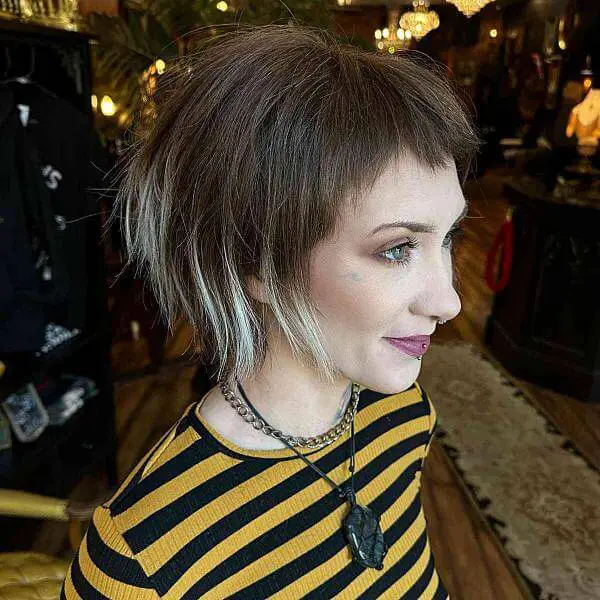 Edgy Short Haircuts For Thick Hair