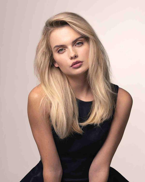Long Haircut for Square Face Shape