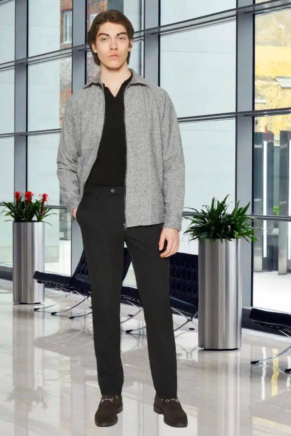 Black Pants Male Outfit