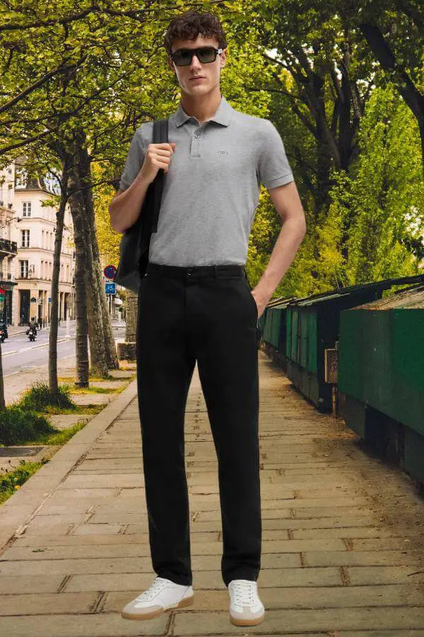 Black Pants Men Outfit Casual