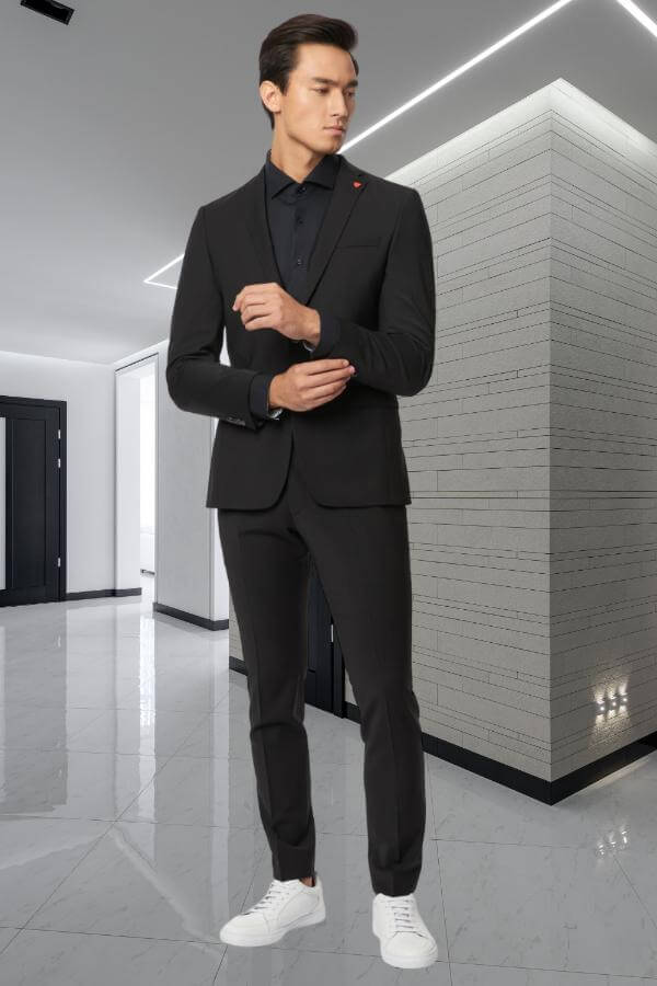 Black Pants Men Outfit Formal