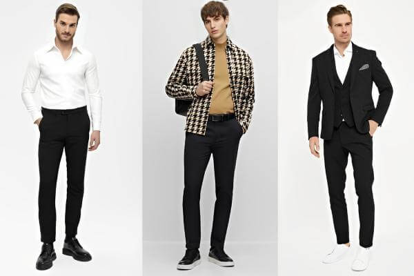 Black Pants Outfit Ideas Men