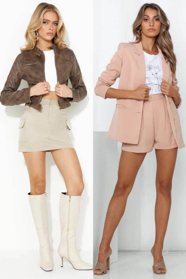 Fall Outfits in Warm Weather