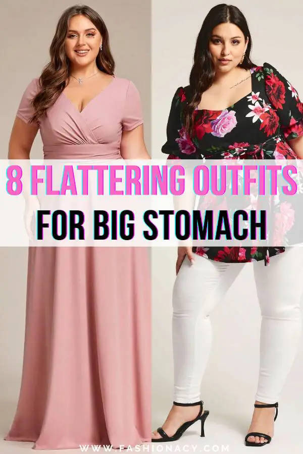 Flattering Outfits For Big Stomach