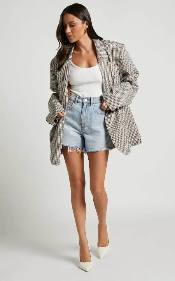 How to Style Denim Shorts
