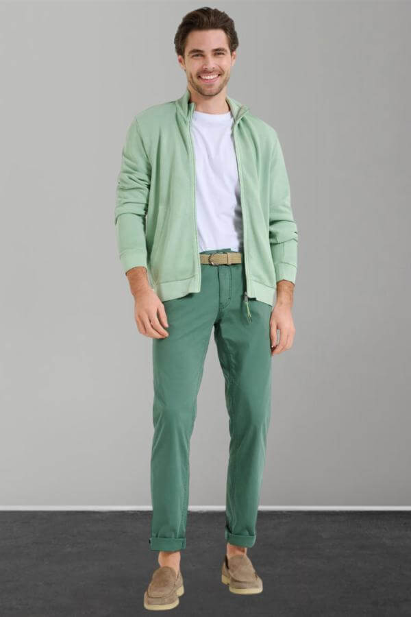 Men Green Pants Outfit