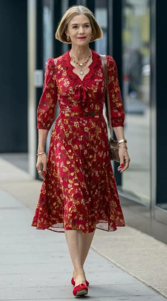 Over 60 Fashion Petite Dress