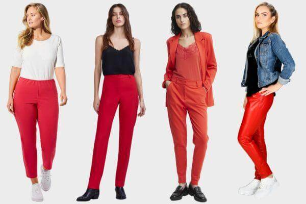Red Pants Inspo