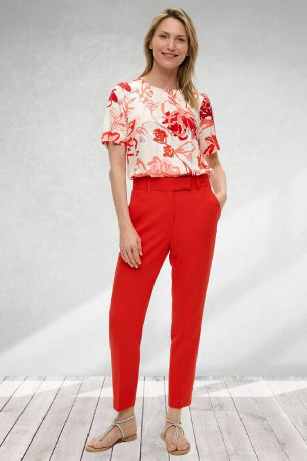 Red Pants Outfit Summer