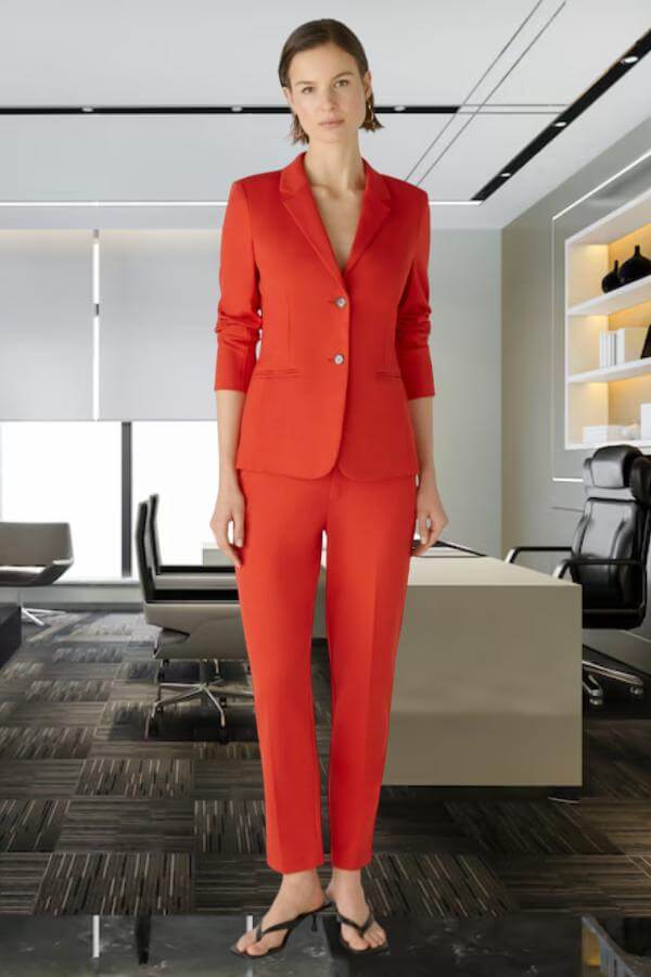 Red Pants Outfit Work