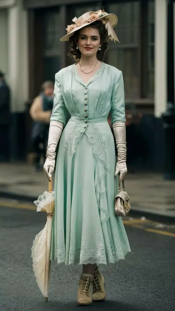 Retro 1910s Fashion Women