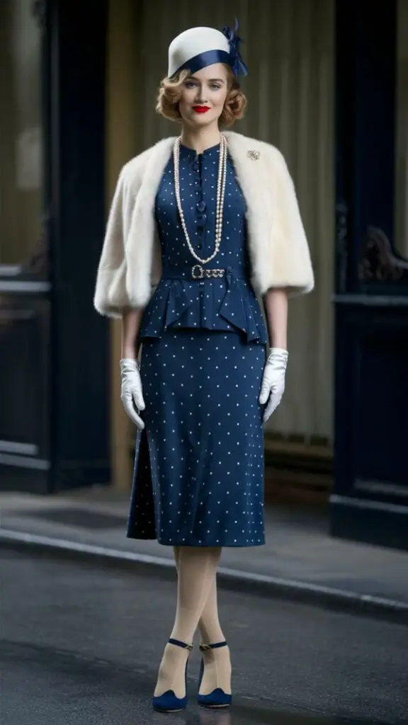 Retro 1930s Fashion