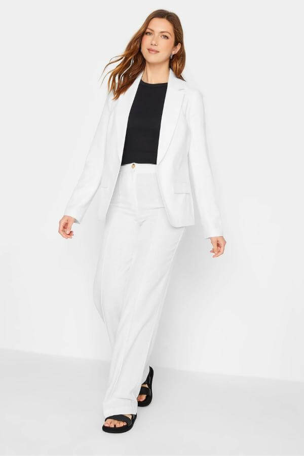 White Blazer Outfit