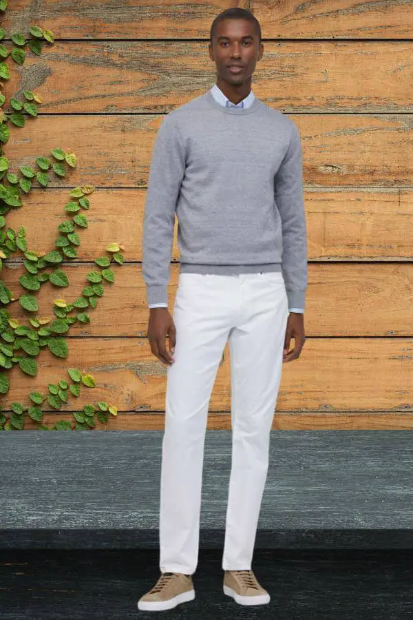 White Pants Men Ideas