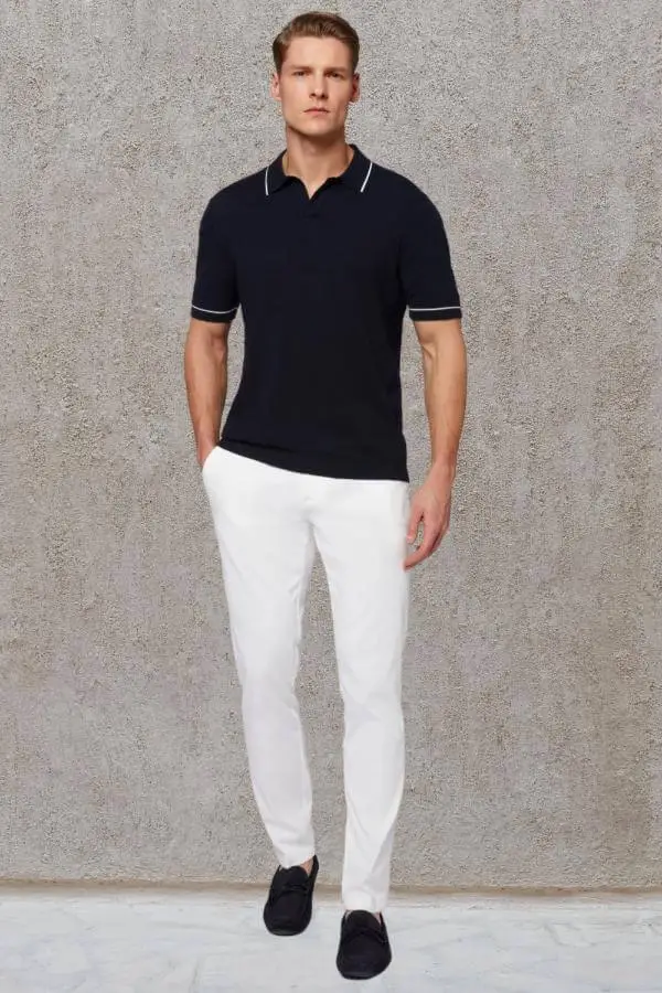 White Pants Men Style