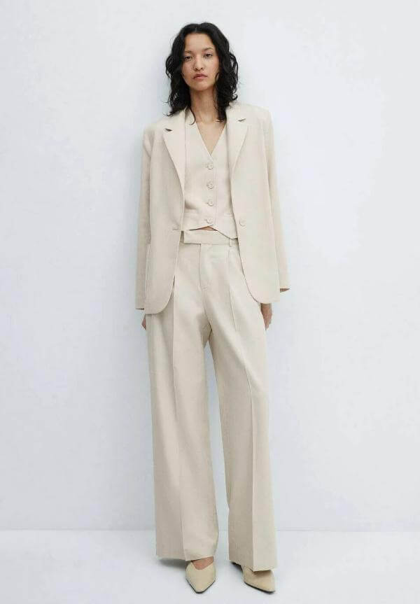 Beige Pants For Work