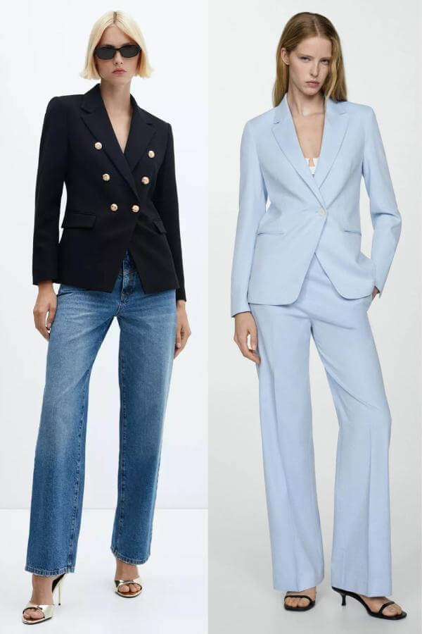 Blazer Going Out Outfits For Women