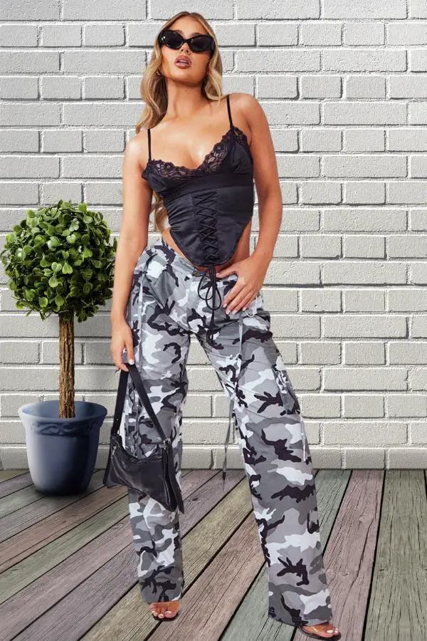 Camo Pants Club Outfit