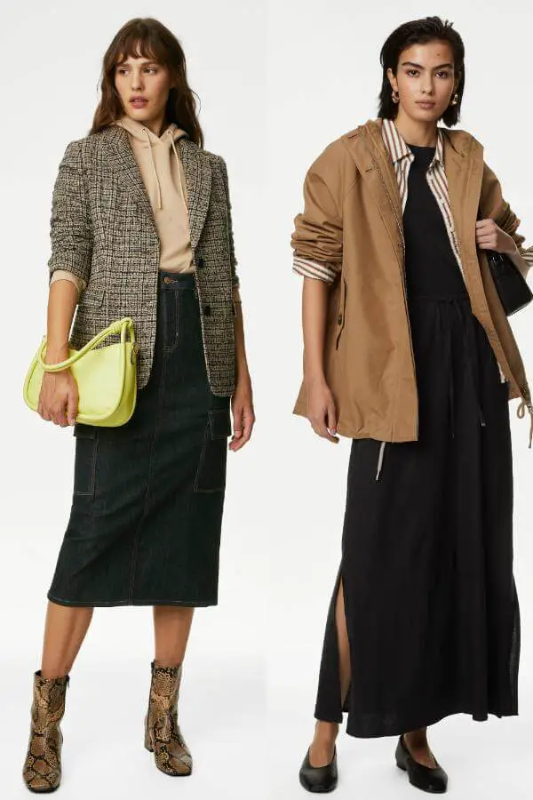Fall Fashion With Skirts