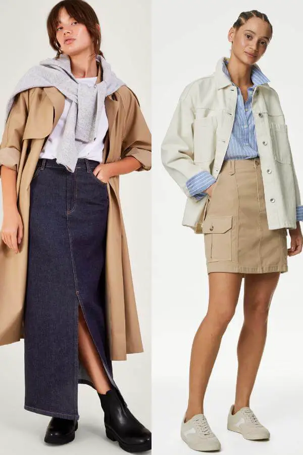 Fall Outfits With Skirts