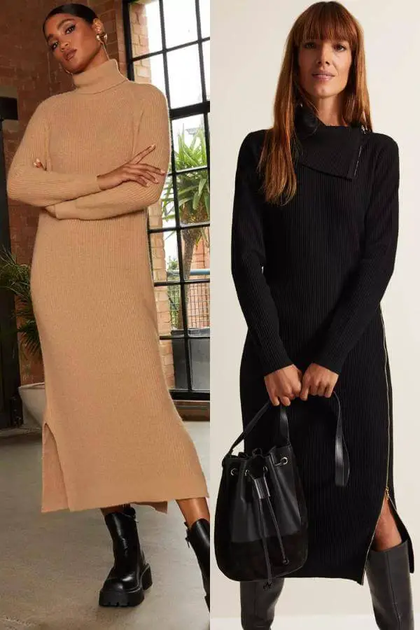 How to Style Dresses in Cold Weather
