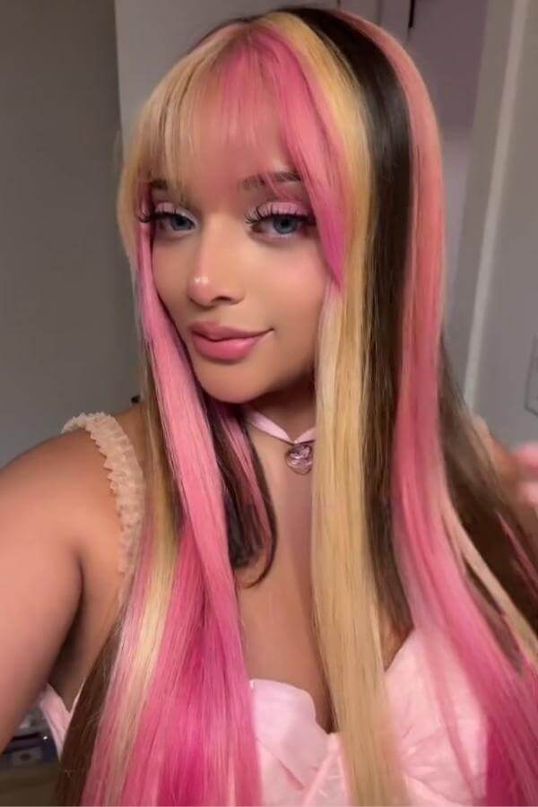 Neopolitan Hair Highlights