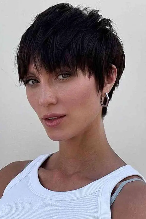 Short Hair With Layers and Bangs