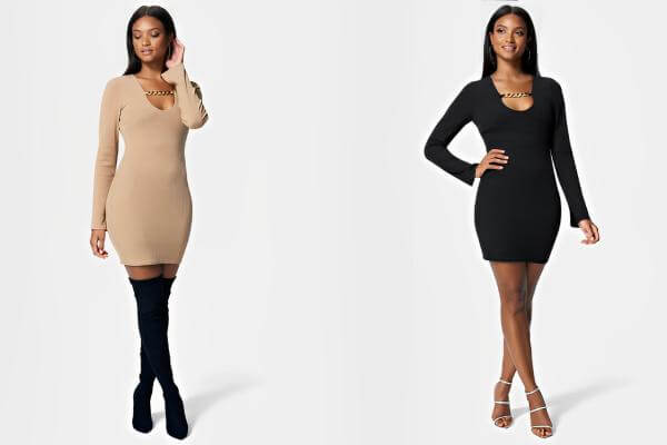Styling Ribbed Mini Dress