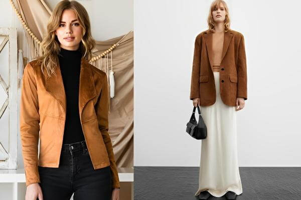 Suede Jackets Women