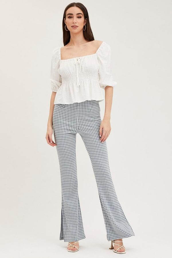 Checkered Pants Outfit Work