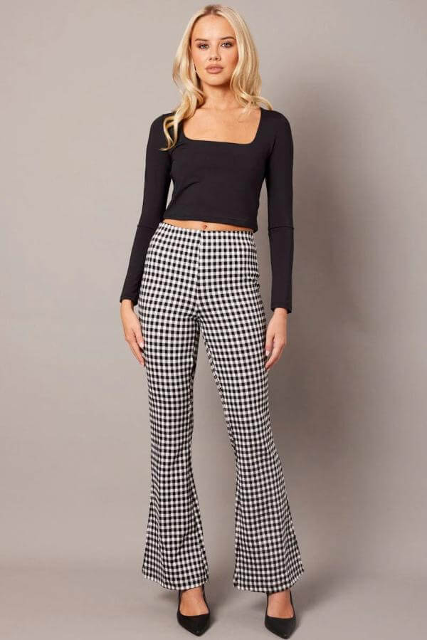 Checkered Pants Outfit