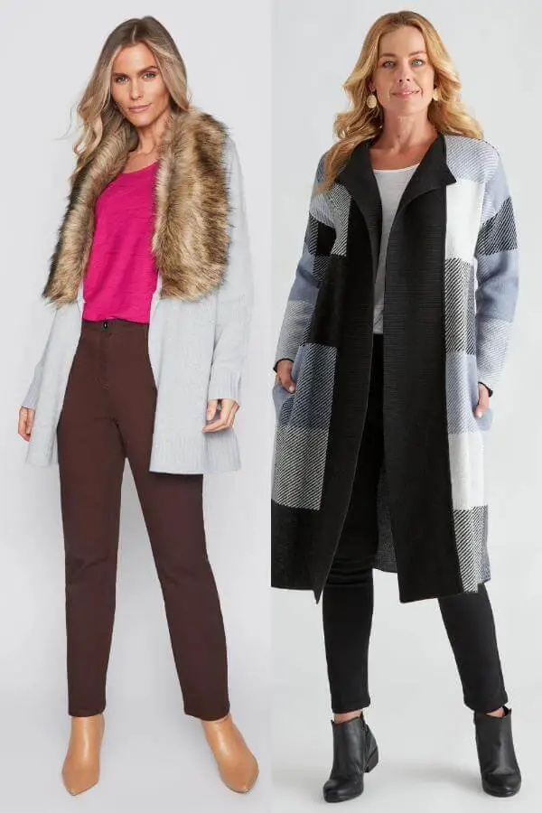 Coatigan Outfit Dressy
