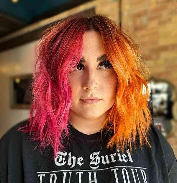 Colorblock Hair