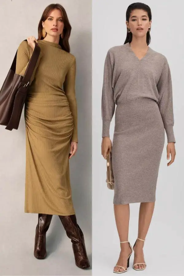 Dresses to Wear When It's Cold