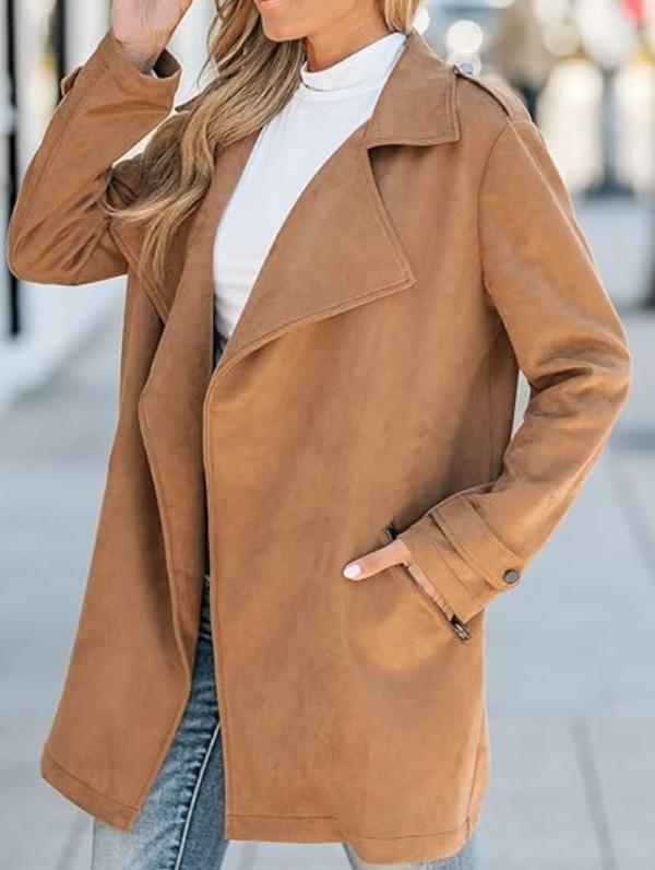 How to Style a Long Suede Jacket
