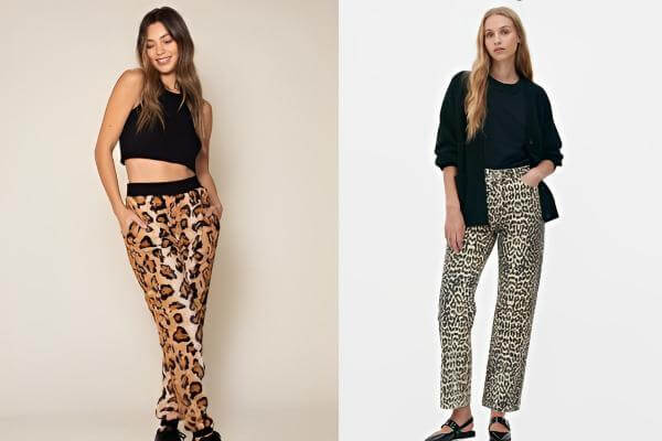 Leopard, Cheetah Pants Outfit