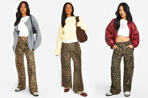 Leopard Print Jeans Outfits