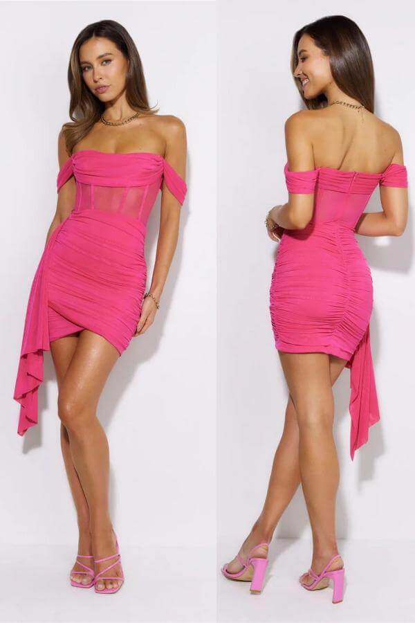 Pink Hoco Dress