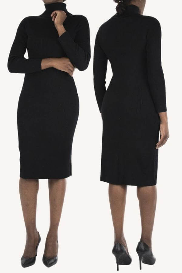 Warm Dresses Winter Long Sleeve