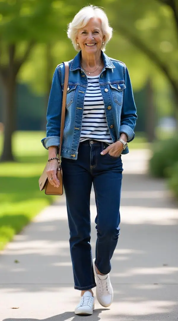 60 Year Old Woman Casual Fashion