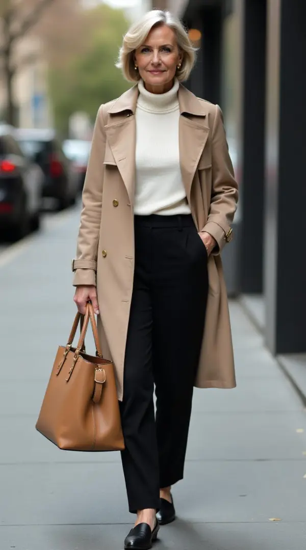 60 Year Old Woman Classy Fashion