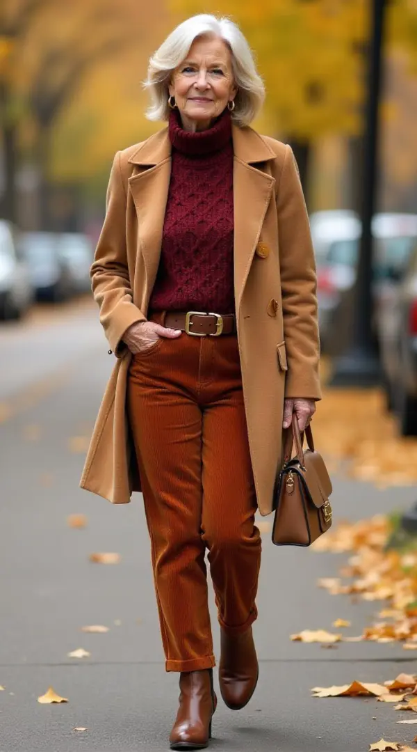60 Year Old Woman Fall Fashion