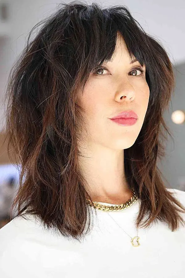 70s Medium Shag Haircut