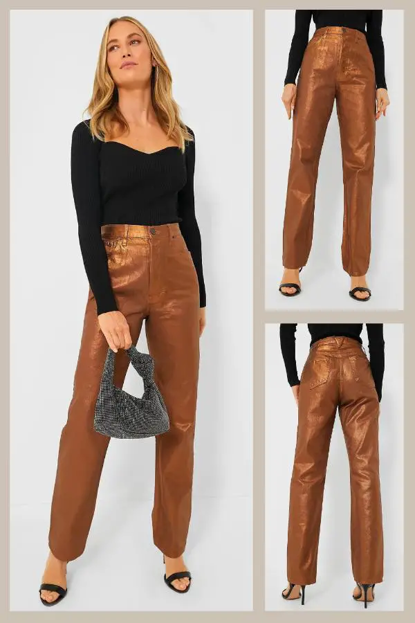 Bronze Pants Outfits